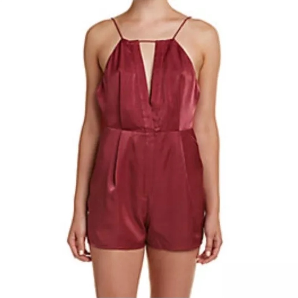 Finders Keepers silk play suit